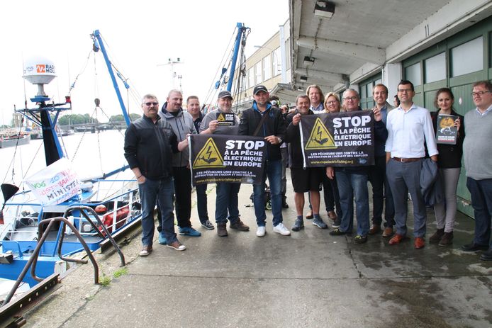 Actie tegen pulsvisserij Nieuwpoort
