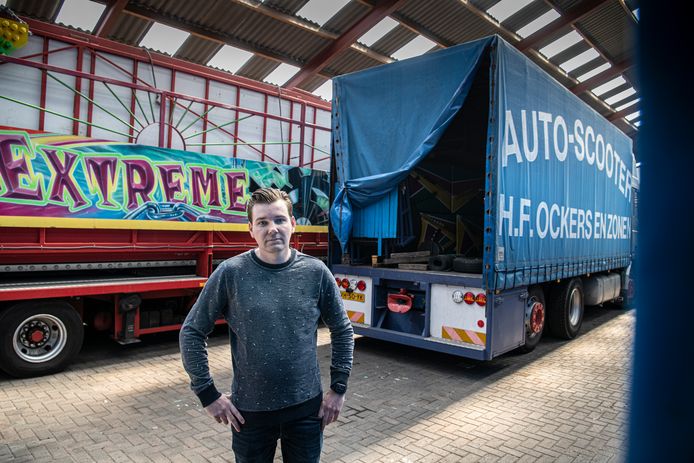 Kermisexploitant Frank Ockers uit Wijchen.