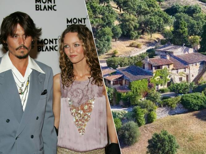 Frans liefdesnest dat Johnny Depp kocht voor Vanessa Paradis te koop: 10 miljoen euro korting nu zij het verkoopt