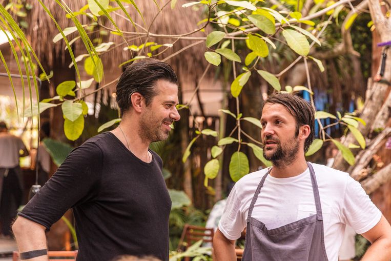 Sergio Herman en René Redzepi. Beeld Piet De Kersgieter