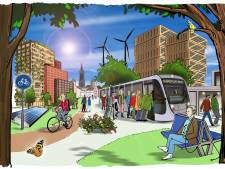 Hoge woontorens, windmolens en veel minder parkeerplekken: zó ziet Amersfoort er in 2040 uit