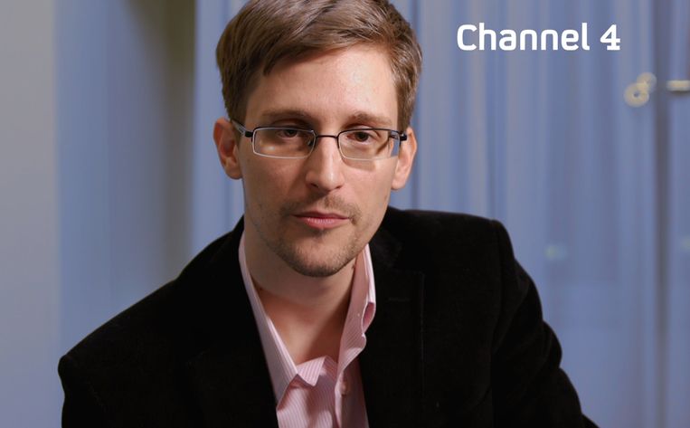 Klokkenluider Edward Snowden. Beeld AFP