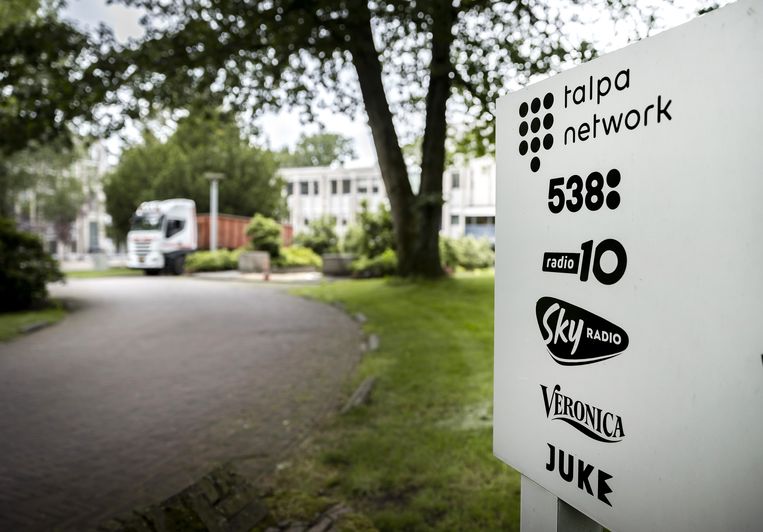 De ingang van Talpa in Hilversum.  Beeld ANP