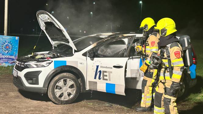 Auto op Ubbergseweg total loss na brand: mogelijke sprake van brandstichting
