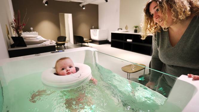 Babyspa is niet alleen heel schattig, maar ook gezond: ‘Het is kalmerend en werkt tegen krampjes’