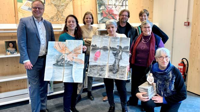Lokale kunstenaars stellen voortaan tentoon in Landhuis de Viron