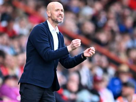 Erik ten Hag met Manchester United op jacht naar CL-ticket: 'We willen de klus klaren’