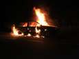 Geparkeerde auto uitgebrand in Bakel