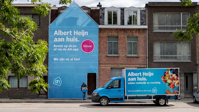 Almachtig Voeding Senaat Albert Heijn begint met boodschappen bezorgen in België | Koken & Eten | AD. nl