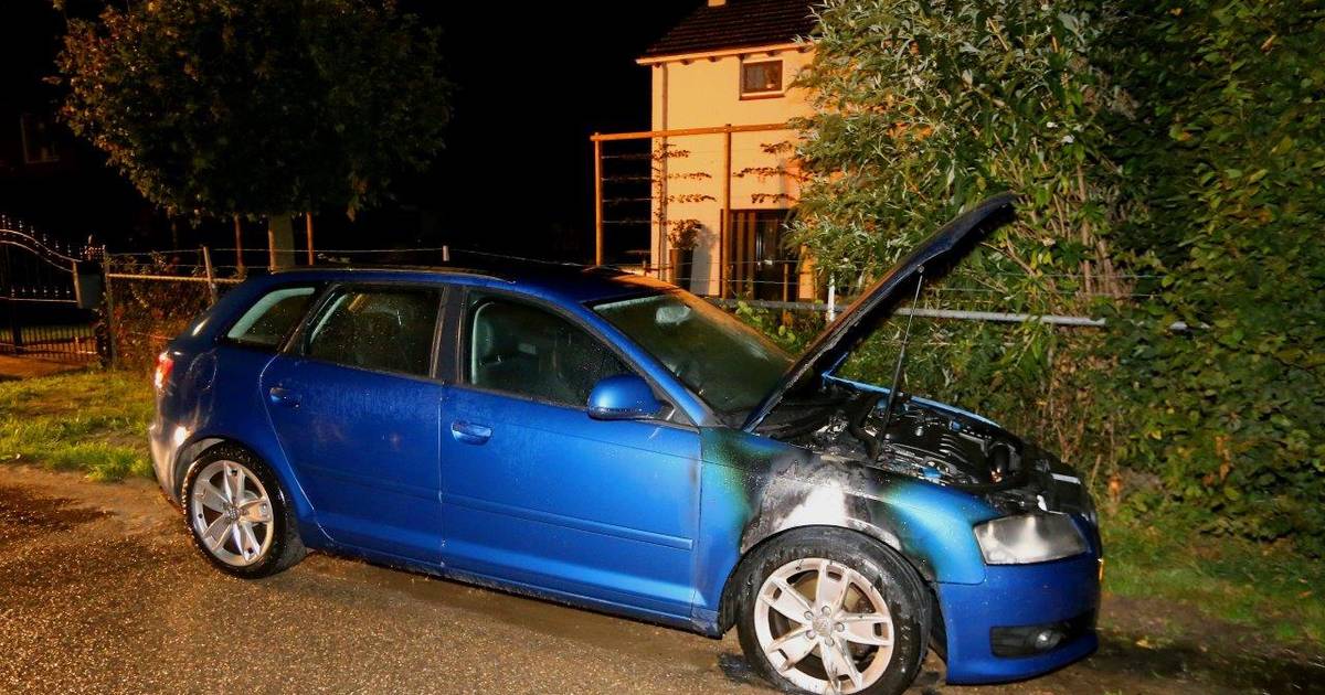 Auto afgevoerd na brand in Hedel Bommelerwaard bd.nl