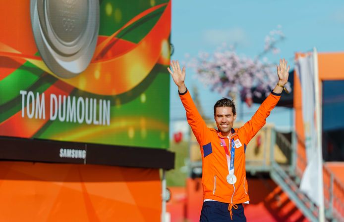 Zilver: Tom Dumoulin (wielrennen, individuele tijdrit, mannen)