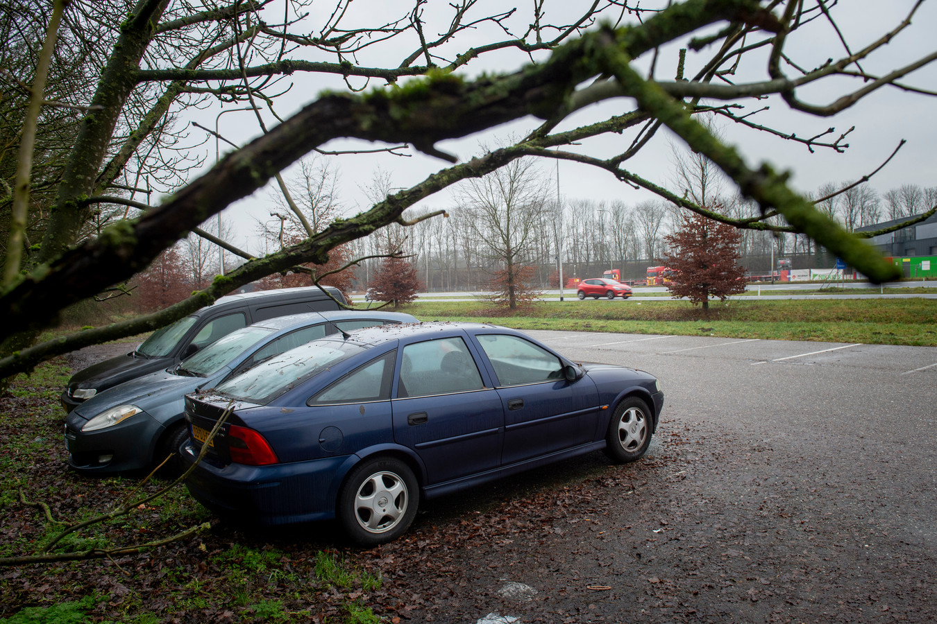 Mag je geparkeerde auto ergens voor altijd blijven staan? Foto gelderlander.nl