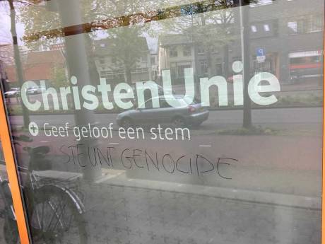 Joodse Nederlander bekladde partijbureau ChristenUnie in Amersfoort