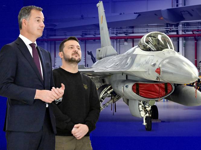 De Croo belooft 30 F-16’s aan Zelensky tegen 2028: waarom zo laat? “Na de oorlog zullen ze ook nog nodig zijn” 