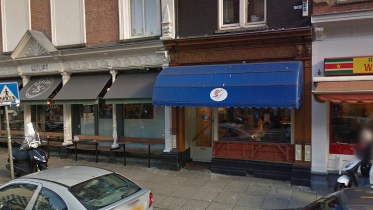 Tjin's Exotische Broodjes aan de Van Woustraat spande een kort geding aan. Beeld Google Streetview