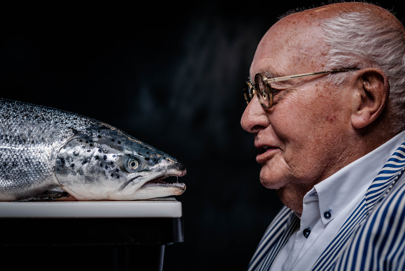 Hans Schmidt maakte van een klein Rotterdams viswinkeltje een wereldbedrijf: ‘Ik dacht alleen maar groot’ .