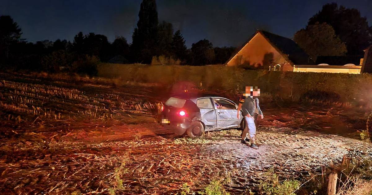 Alweer vliegt een auto bijna het huis van Daan en Hetty binnen (dat nog niet hersteld is van vorige 