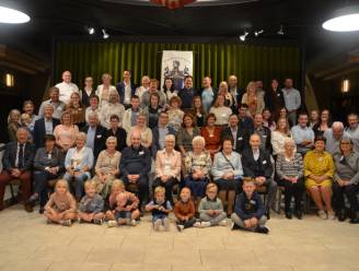 Familie Vanmeerhaeghe brengt vijf generaties samen tijdens familiebijeenkomst