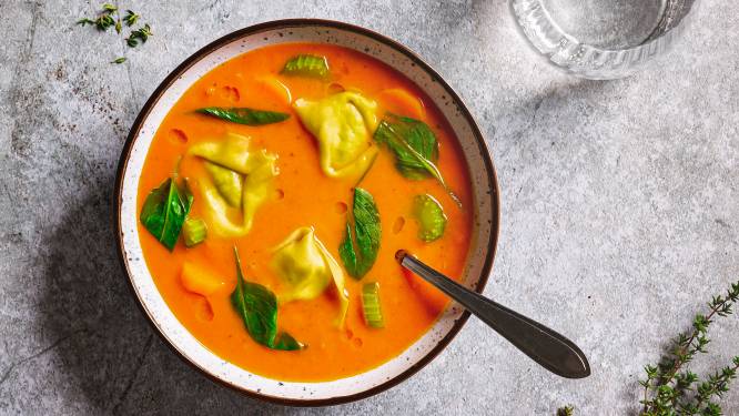 Wat Eten We Vandaag: Winterse tomatensoep met tortelloni