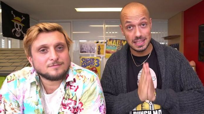 Les YouTubeurs français McFly et Carlito.
