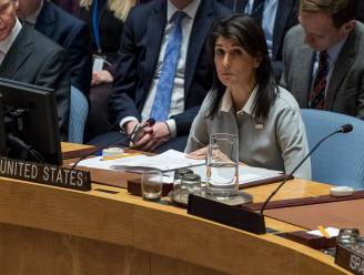 VN-ambassadeur Haley: "VN staat al jaren vijandig tegenover Israël"