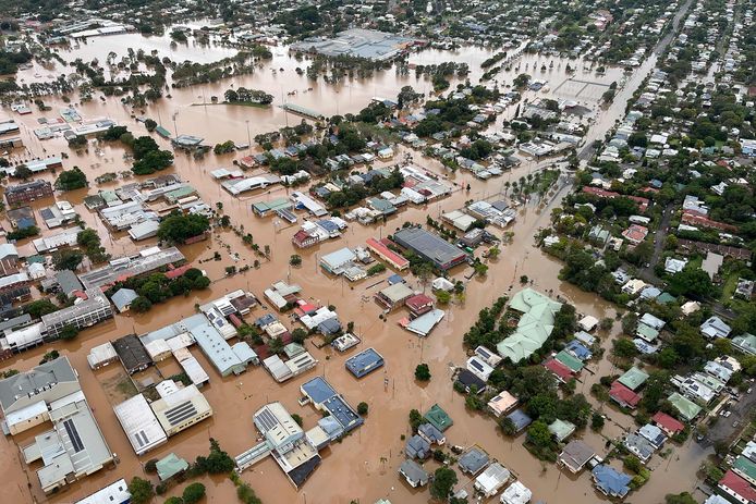 Vorige week kwam de stad Lismore in New South Wales nog volledig onder water te staan.