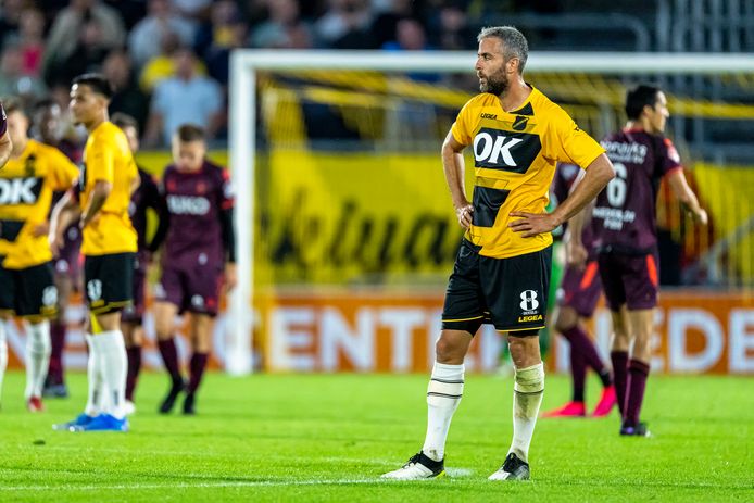 Ralf Seuntjens na de wedstrijd tegen Telstar