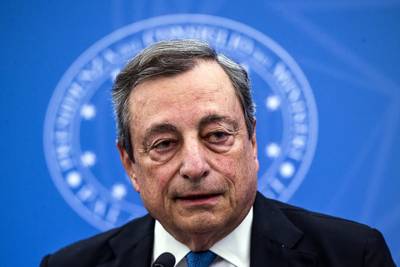 Toekomst Italiaanse premier Draghi op het spel door stemming over steunmaatregelen