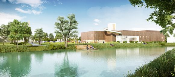 Duoglijbaan Blikvanger Nieuw Zwembad Roeselare In De Buurt Hln
