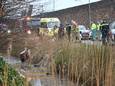 Massale inzet hulpdiensten aan de Westerparklaan Breda.