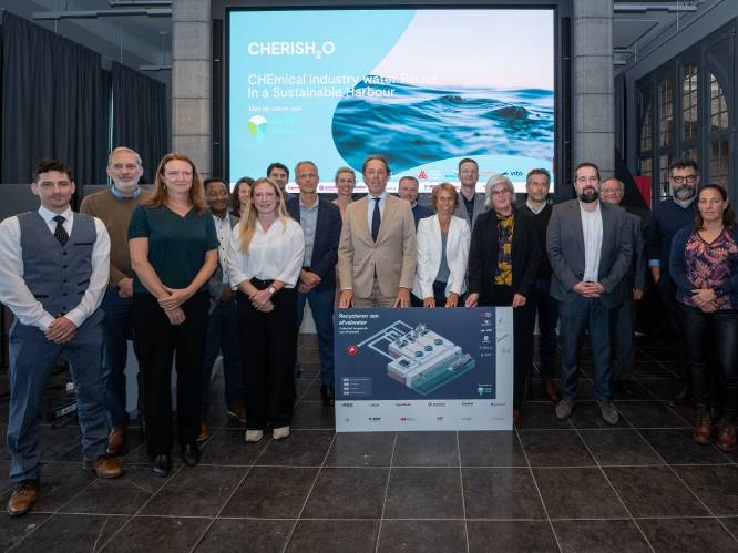 Chemiebedrijven in Antwerpse haven onderzoeken hergebruik afvalwater met project CHERISH₂O