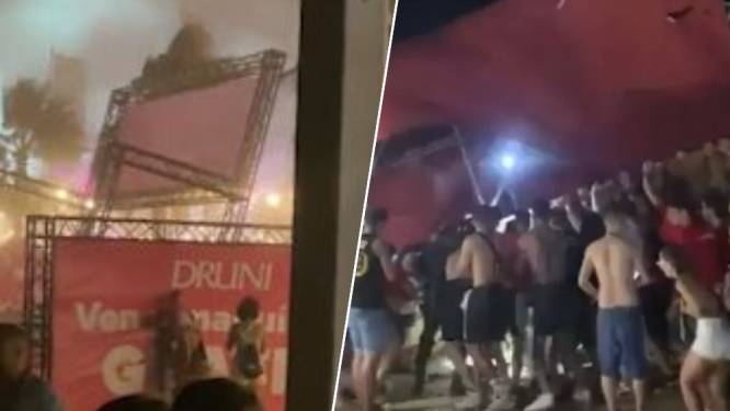 Tempête lors d'un festival à Valence: le bilan s'alourdit à un mort et 40 blessés