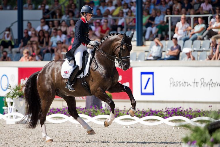 Charlotte Dujardin. Beeld afp
