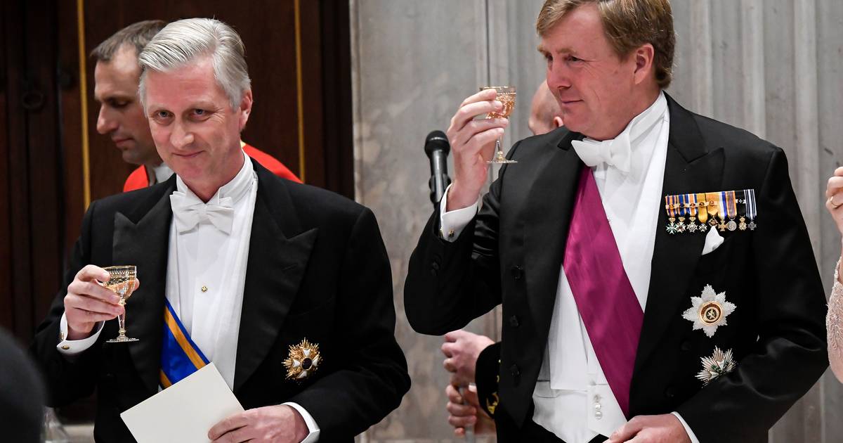 Koning Willem-Alexander: "Nederland boft met buur als België" | Royalty | hln.be