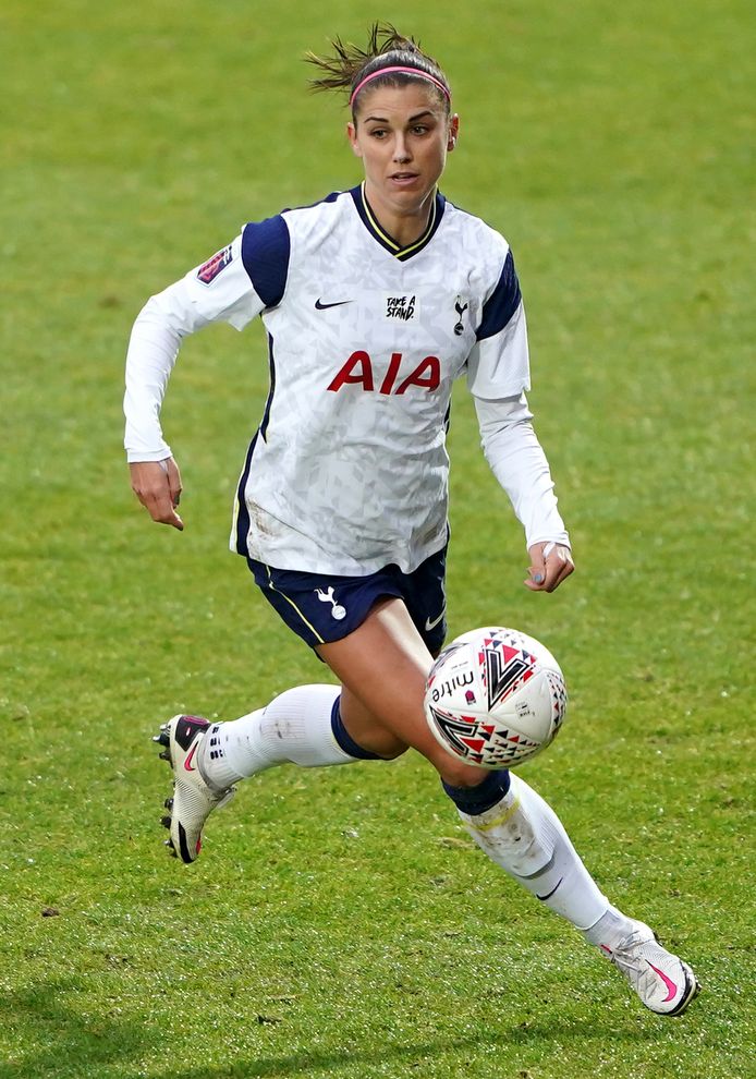 Alex Morgan verlaat Tottenham Hotspur al na vijf wedstrijden