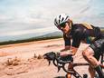 Matthieu Bonne tijdens recordpoging in Arizona.