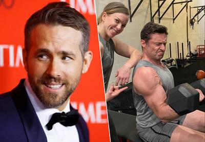 Hugh Jackman zet ‘vete’ met Ryan Reynolds verder: “Ik ben ouder dan hij, maar het is geen wedstrijd”