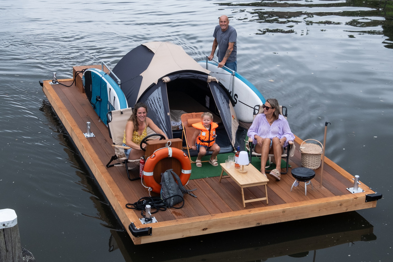 Gaan we dit jaar kamperen, of varen? Met deze uitvinding kan het ...