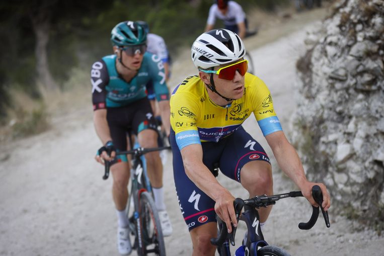 Remco Evenepoel rijdt na Valencia zijn tweede rittenwedstrijd van 2022. Beeld Photo News