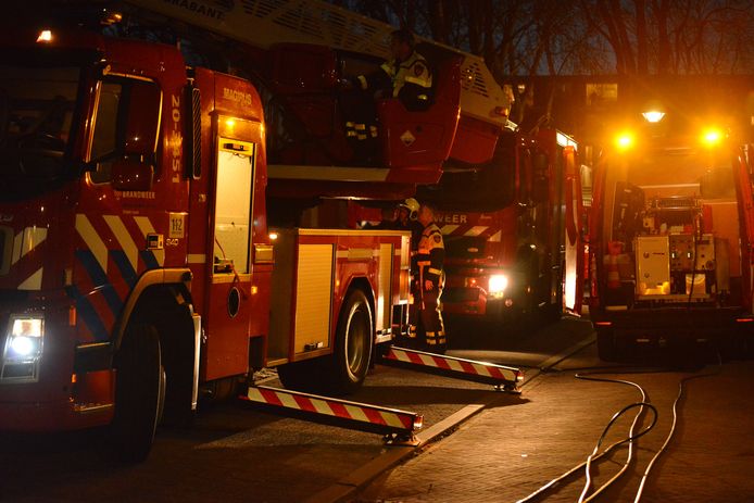 Brand op zolder van woning in Breda