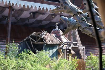 Voor tweede keer in korte tijd brand bij parkshow Raveleijn in de Efteling