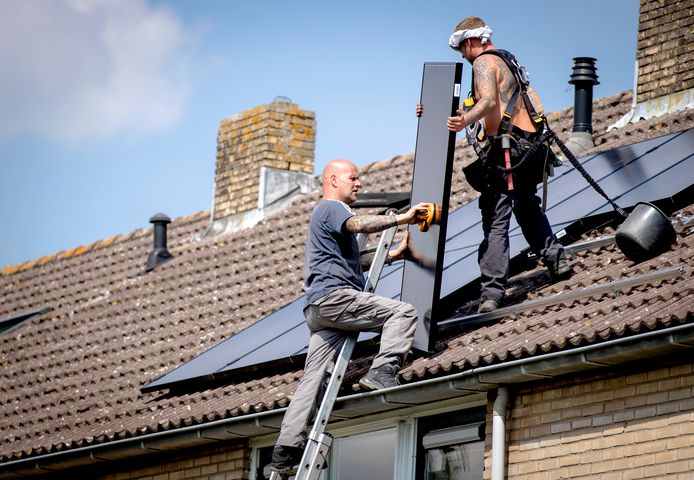 Archieffoto. Vooral in betere wijken is animo voor de Groenedakensubsidie