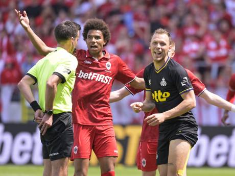 Domper voor Mark van Bommel: Royal Antwerp laat in slotfase eerste kans op landstitel liggen