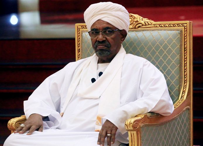 De intussen afgezette Soedanese president Omar al-Bashir
