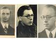 Drie oorlogsslachtoffers die in het boek-in-wording van Ben Damen uit Eindhoven aan bod komen: (v.l.n.r.) Antoon van Lierop uit Heeze, Henk Romeijn uit Den Bosch en Marcel van der Heijden uit Hilvarenbeek.