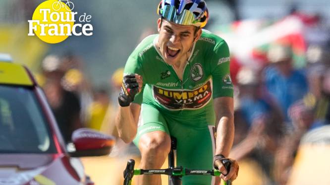 De terechte winnaar: Wout van Aert krijgt de Superstrijdlust in de Tour de France