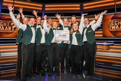Muziekvereniging Concordia uit Overdinkel wint 5.000 euro in televisieprogramma