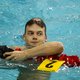 Winnaar Verschuren geniet van zwemheld Thorpe