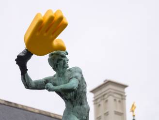 Gele hand van Brabo kondigt bouw van tijdelijke snelweg in Merksem aan: “Op weg naar overkapping en drie nieuwe Ringparken”