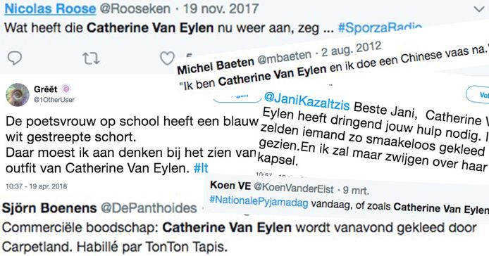 Catherine Van Eylen krijgt het weleens te verduren op Twitter